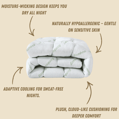 BondiBamboo™ Premium Bamboo Mattress Topper